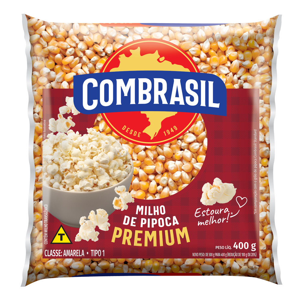 Milho de Pipoca - Combrasil